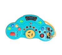 HuadaXtai Baby Button Allume Jouet, Planche D'âge Préscolaire, Jouet de L'interrupteur de Lampe Musicale à LED pour Les Tout-Petits Cadeaux, Bleu