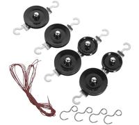 HuadaXtai Blocs de poulies Accessoires pédagogiques Kits d'expériences Kits scientifiques éducatifs pour étudiants