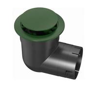 HuadaXtai Bonde à Relevage Coude Up Bonde Siphon Raccord Corps en Plastique avec Profil Compact et Connexion par Emboîtement Évacuation d'Évier Rénovation Salle de Bains Cuisine, 10 Cm