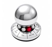 HuadaXtai Boule Décision Métallique Polie Corail Intégrée Mécanisme Rotatif pour Orientation Ludique Accessoire Bureau Compact Stable Adapté aux Choix Aléatoires Divertissement au Travail