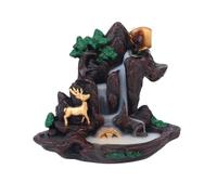 HuadaXtai Brûleur D'encens à Reflux En Forme de de Montagne, Ornement de Table, Porte-encens Multifonctionnel Fait à La Main pour La Méditation et, 11.5 cm x 5 cm x 10.5 cm