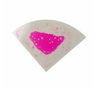 HuadaXtai Carreau de Sol Décoratif Triangle PVC Géométrique Interactif Motif Dynamique avec Surface Vivante Adaptée aux Enfants Décoration Salle de ar Salle de Jeux, Rose