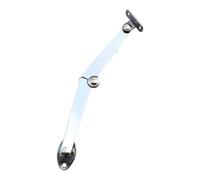 HuadaXtai Charnière de Support de Couvercle Ferrure de Meuble Pliable D'Abattant Support de Porte Charnière de Maintien En Fer pour Garde-robe et Armoire, pour Le Côté Gauche