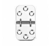 HuadaXtai Charnière Inox 316 de Porte à Lames Paumelle Renforcée Lisse Central Résistante à Bateau Meuble Projet Compact Adaptée aux, Charnière Estampée 71 38