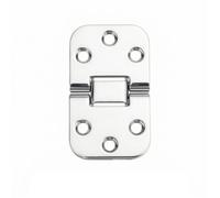 HuadaXtai Charnière Inox 316 de Porte à Lames Paumelle Renforcée Lisse Central Résistante à Bateau Meuble Projet Compact Adaptée aux, Charnière Estampée 70 41 A