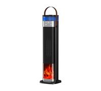HuadaXtai Chauffage D'appoint Portable avec, Télécommande et Fonction D'oscillation pour Les Chambres, Protection Contre La Surchauffe, P