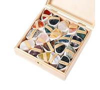 HuadaXtai Collection de Roches et de Luxe - de Découverte - Informations éducatives sur La Géologie - Idéal pour Les Cadeaux D'anniversaire, style D