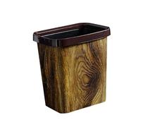 HuadaXtai Conteneur à Déchets en Bois pour Le Bureau et La Maison, 13L