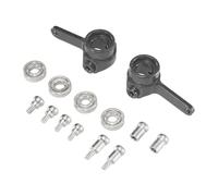 HuadaXtai Coupelle de Direction avant RC En Alliage D'aluminium pour K989 284131 284161, Gris