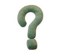 HuadaXtai Coussin Décoratif Léger En Forme de Point D'interrogation, Motif Avion, Idéal pour Décorer Un Lit, Un Canapé, Une Voiture Ou Une Chambre, Vert