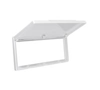 HuadaXtai Couvercle de Prise Triple pour Usage Intérieur, étanche et Pliable, blanc