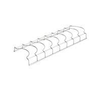 HuadaXtai Égouttoir à Vaisselle, Porte-assiettes, Panier de Rangement, Range-couverts, étagère pour Plan de Travail. Fabriqué En Acier Inoxydable avec U, UN