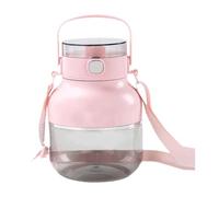 HuadaXtai électrique, Petit, Mixeur, Tasse, Mixeur de Jus de Fruits pour Pique-nique, Rose