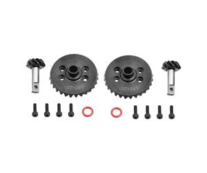 HuadaXtai Engrenage Différentiel pour Voiture RC 1/10 Roue Dentée En Acier Renforcé Rapport de Transmission 10T-29T Compatible avec Divers Modèles Idéal pour R, 2 Différentiels