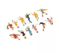 HuadaXtai Ensemble de 3 Figurines de Personnages Miniatures pour L'affichage et La Conception de La Maison