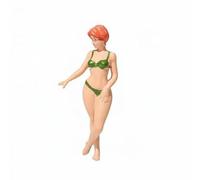 HuadaXtai Ensemble de 4 Figurines Miniatures de Plage (femmes) - Modèle de Fille de Plage - Collection de Figurines pour Diorama - Peintes à La Main - Poses Var, 6 pièces