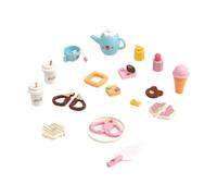 HuadaXtai Ensemble de thé pour enfants ensemble d'après-midi accessoires de cuisine de cuisine princesse prétend jouer des jouets