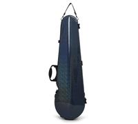 HuadaXtai Étui Violon Étui Rigide Coque Coquille Housse Protection Renforcée par Coque Moulée et Fermetures Bord Aspect Élancé à Texture Brossée Transport, Array, Bleu Foncé Scintillant