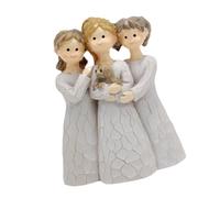 HuadaXtai Figurine D'anges Sœurs - Finition Soignée - Figurine Décorative