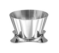 HuadaXtai Filtre Café Conique Verseur Manuel Cône d'Infusion Dripper Entonnoir Support Stabilité sur Tasse Aluminium Alliage Design Compact Manipulation Aisée, Argent Miroir