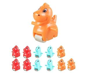 HuadaXtai Glissière D'escalier Jouet Pièce de Rechange Pistes électriques Pièces de Jeu Remplacer Montagnes Russes Jouet Accessoires pour Intérieur Extérieur Ga, 12pcs dinosaure