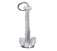HuadaXtai Human Spine Skeleton Porte-clés Modèle Miniature Squelette Colonne Vertébrale Porte-clés Outil Pédagogique Enseignement PVC Matière Adapté pour