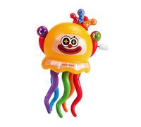 HuadaXtai Jouet à Remonter, Figurine Dansante et Rampante, Jeu Interactif pour Le Développement Sensoriel et Créatif Des Enfants, Cadeau, Jaune