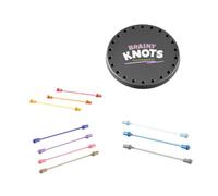 HuadaXtai Jouet de Démêlage de Corde, Jouet de Défi de Puzzle, Portable, Interaction Parent-enfant, Jeu de Société, Jouet de Bureau pour Garçons et Filles