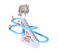 HuadaXtai Jouet de Glissade Joyeux Du Père Noël pour Enfants, 3 Père Noël