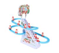 HuadaXtai Jouet de Glissade Joyeux Du Père Noël pour Enfants, 9 Père Noël