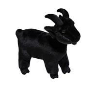 HuadaXtai Jouet en peluche bébé jouet doux activité cadeau peluche bébé jouet en peluche réaliste jouet en peluche pour salon canapé fête bébé, Black and M