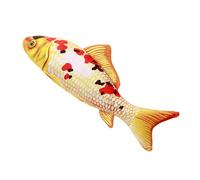 HuadaXtai Jouets de Simulation de Poissons Adorables, Jouets En Peluche pour Chat Jouant, Oreillers Câlins pour Canapé, Chambre à Coucher, Cadeaux de Saint-Vale, modèle A