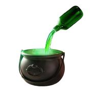 HuadaXtai Kit de Chaudron de Sorcière Halloween avec Flottant et Effets Lumineux pour Une Ambiance Horrifique Adapté Aux Fêtes et Cosplay, 25cm