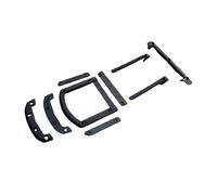 HuadaXtai Kit de Protection Anti-encastrement, échelle 1:10, pour Accessoires Miniatures, Pièces pour Camions Radiocommandés, Amélioration de La Protection pour