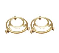 HuadaXtai Lot de 2 anneaux de retenue pour abat-jour, accessoires pour luminaires, supports de lampes, anneaux extérieurs