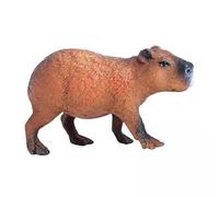 HuadaXtai Lot de 3 Figurines de Simulation Réalistes à Collectionner, Modèle de Figurines Miniatures Capybara pour Fête à Thème, Ornement de Bureau, Cadeau D'an
