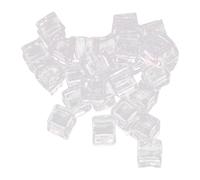 HuadaXtai Lot de 50 glaçons artificiels pour maison de poupée, vaisselle réaliste pour jardin de fées, décoration de maison de poupée