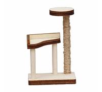 HuadaXtai Maison pour Chat à L'échelle 1:12 - Modèle de Centre pour Animaux de Compagnie - Griffoir pour Chat pour Accessoires, 4,8 cm x 3,4 cm x 7,3 cm