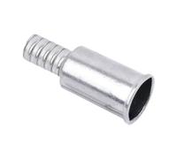 HuadaXtai Manche de Balai de Rechange avec Embout Fileté et Extrémité Filetée, Installation Facile, Adaptateur Universel Pratique pour Balai à Franges. Accessoi, Argent 22 Mm 1pc