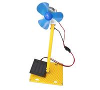 HuadaXtai Mini Générateur Éolien Jouet Assemblage Maquette Plastique Fonction LED Adapté Étudiants Formation Technologie Pédagogie Expérimentation, g
