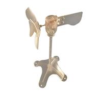 HuadaXtai Mini Générateur Éolien Jouet Assemblage Maquette Plastique Fonction LED Adapté Étudiants Formation Technologie Pédagogie Expérimentation, K