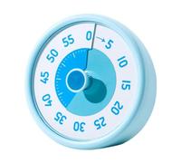 HuadaXtai Minuterie Visuelle de, Compte à Rebours Mécanique, Réveil de Cuisson, avec Sonnerie de Rappel pour Les études D'examen de Jeu, Bleu