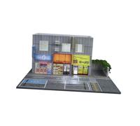 HuadaXtai Modèle de Scène Miniature à L'échelle 1/64 Représentant Une Rue Japonaise