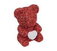 HuadaXtai Ours de Saint-valentin, Centre de Table pour La Maison, Jolis Cadeaux de Saint-valentin, Décoration Créative pour La Saint-valentin, Tenant Un Cœur Po, Rouge