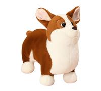 HuadaXtai Peluche Animal En Peluche, Coussin, Chien Corgi, Oreiller à Câliner, Joli Corgi, Jouet En Peluche, Cadeaux pour Garçons et Filles, 35 cm