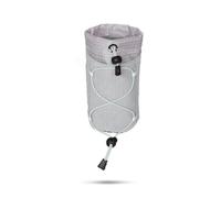 HuadaXtai Porte-bouteille Extérieur Support Bouteille Étui Hydratation Pochette Marche Fixations pour Bretelles et Système à Cordon Sécurisé Poche Filet pour, Gray