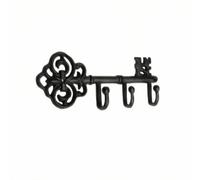 HuadaXtai Porte-Clés Mural à s Pratique | Style Vintage Antique, Porte-Clés Mural 3 s, pr Entrée, Bureau, Noir
