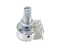 HuadaXtai Potentiomètre Balance Réglage Volume Élément Guitare Outil Métal Solide Pratique Compatible avec Guitare Électrique Basse Instruments, MN25K