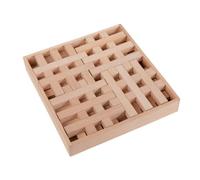 HuadaXtai Puzzle Blocs en Bois Logique | Compact, pr École Maternelle, Pits, Style D