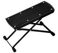 HuadaXtai Repose-pied de Guitare Pliant Support Tabouret Marchepied Pliant et Portable avec Surface Antiglisse Cadre en Fer 6 Niveaux pour Ajuster l'Angle de, Array, Noir